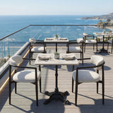 Midori White Dining Chair - Ornate Home