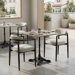 Midori White Dining Chair - Ornate Home