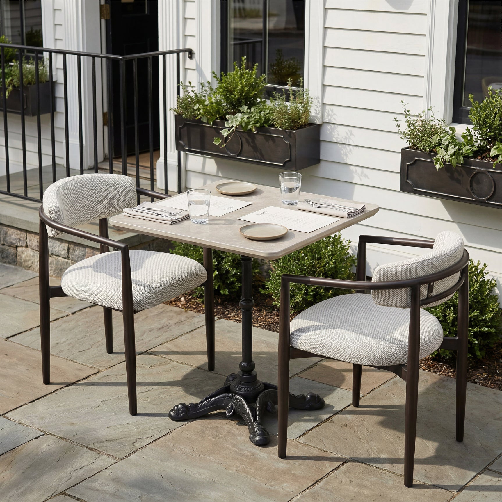 Midori White Dining Chair - Ornate Home