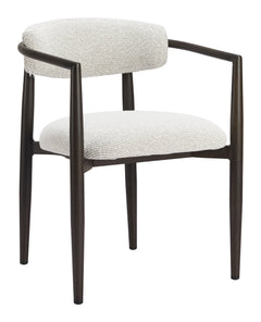 Midori White Dining Chair - Ornate Home