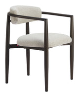 Midori White Dining Chair - Ornate Home
