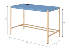 Midriaks Blue Writing Desk - Ornate Home