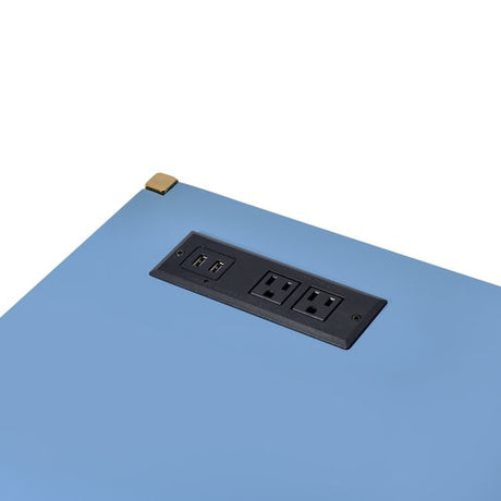 Midriaks Blue Writing Desk - Ornate Home