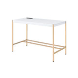 Midriaks White Writing Desk - Ornate Home
