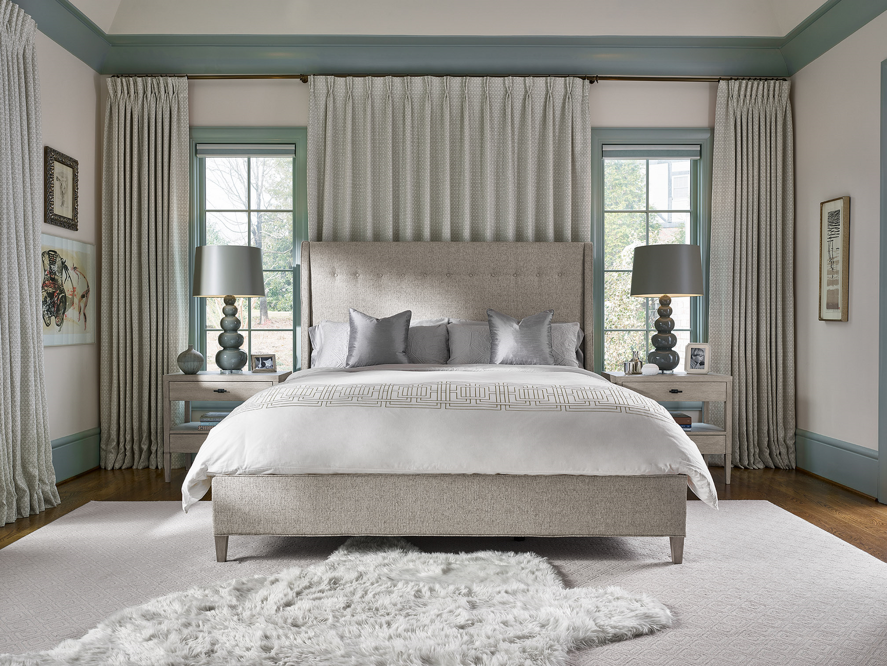 Midtown Beige King Bed - Ornate Home
