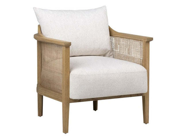 Miera Natural/Off White Occasional Chair - Ornate Home