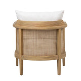 Miera Natural/Off White Occasional Chair - Ornate Home