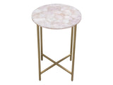 Mika Rose Round Accent Table - Ornate Home