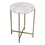 Mika Rose Round Accent Table - Ornate Home