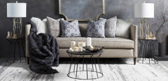 Mikana Beige Tibetan Rug - Ornate Home