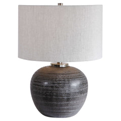 Mikkel Charcoal Table Lamp - Ornate Home