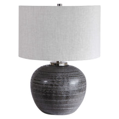 Mikkel Charcoal Table Lamp - Ornate Home