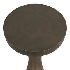Miko Bronze Indoor-Outdoor Drink Table - Ornate Home