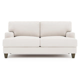 Mila Aged Grey Loveseat Without Pillows - Ornate Home
