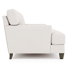 Mila Aged Grey Loveseat Without Pillows - Ornate Home