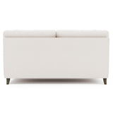 Mila Aged Grey Loveseat Without Pillows - Ornate Home