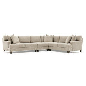 Mila Aged Grey Sectional - Ornate Home
