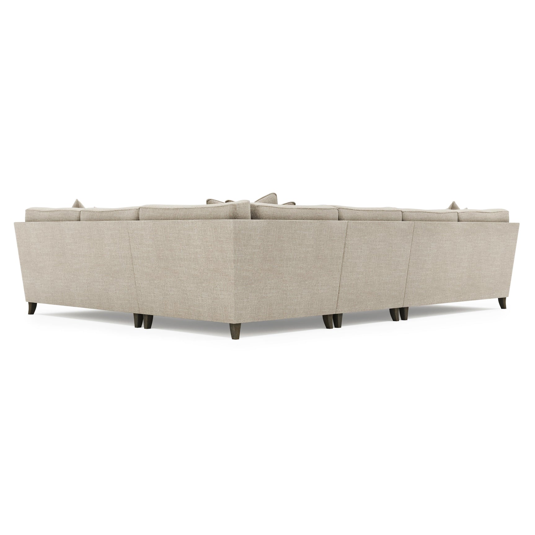 Mila Aged Grey Sectional - Ornate Home
