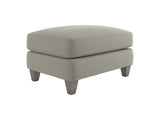 Mila Beige/Tan Fabric Ottoman - Ornate Home