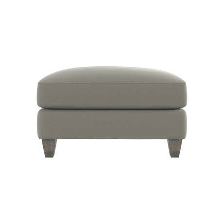Mila Beige/Tan Fabric Ottoman - Ornate Home