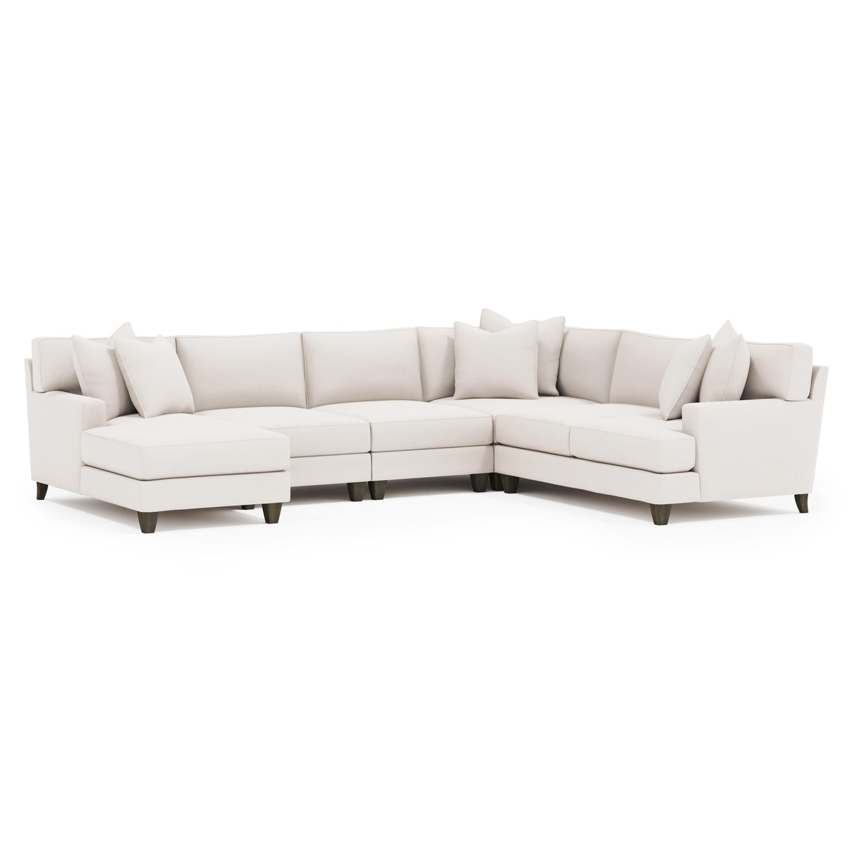 Mila Ivory Sectional - Ornate Home
