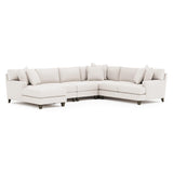 Mila Ivory Sectional - Ornate Home