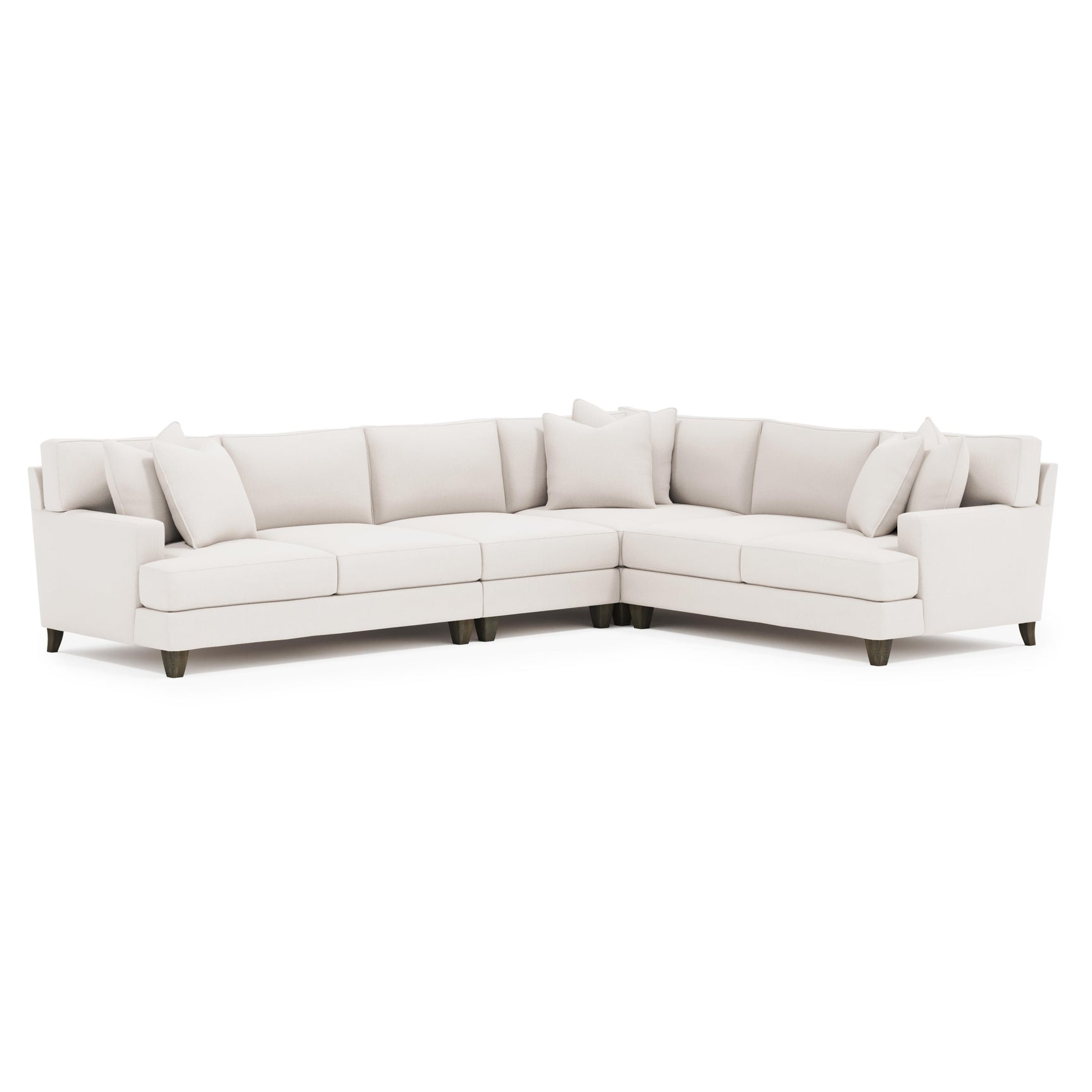Mila Ivory Sectional - Ornate Home