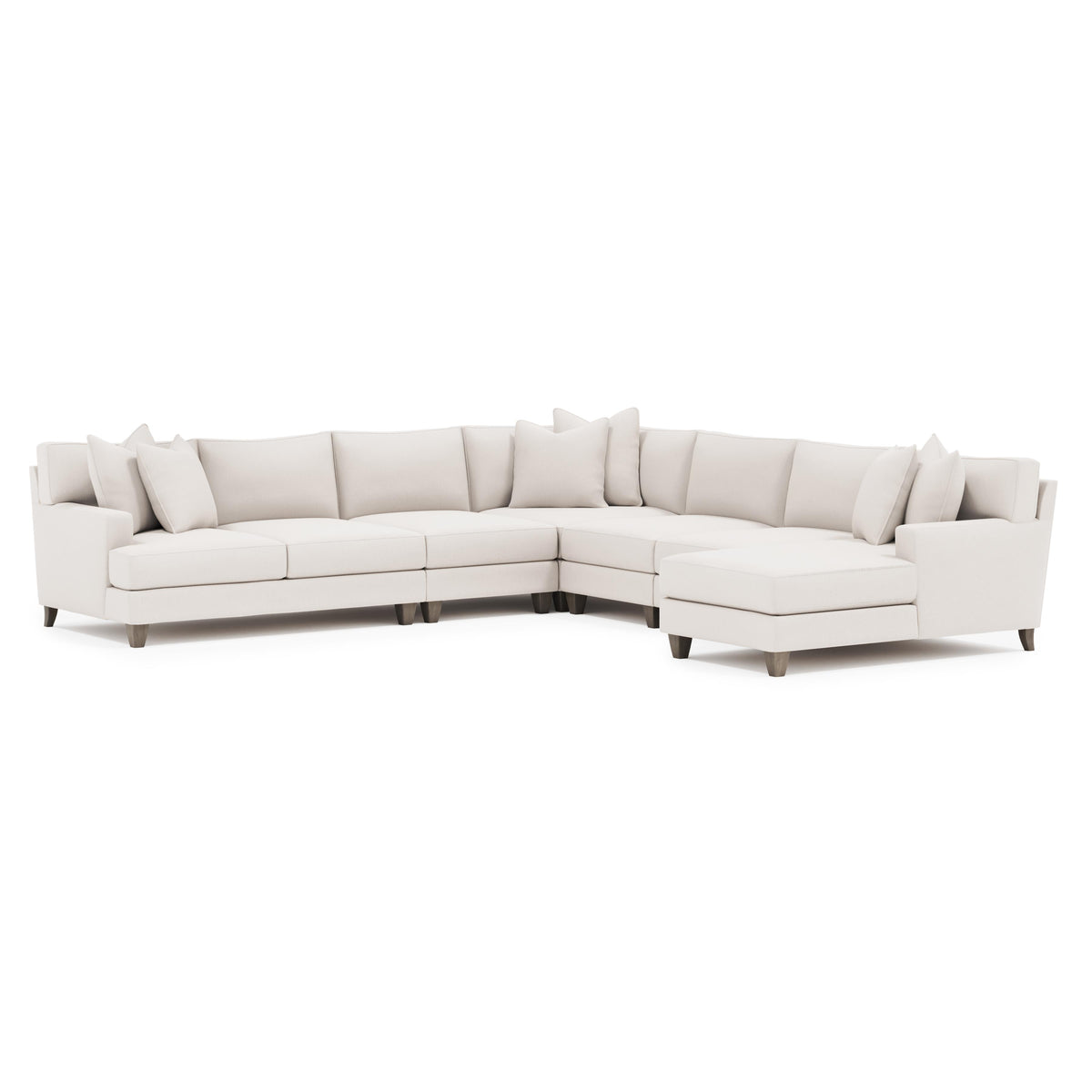 Mila Ivory Sectional - Ornate Home