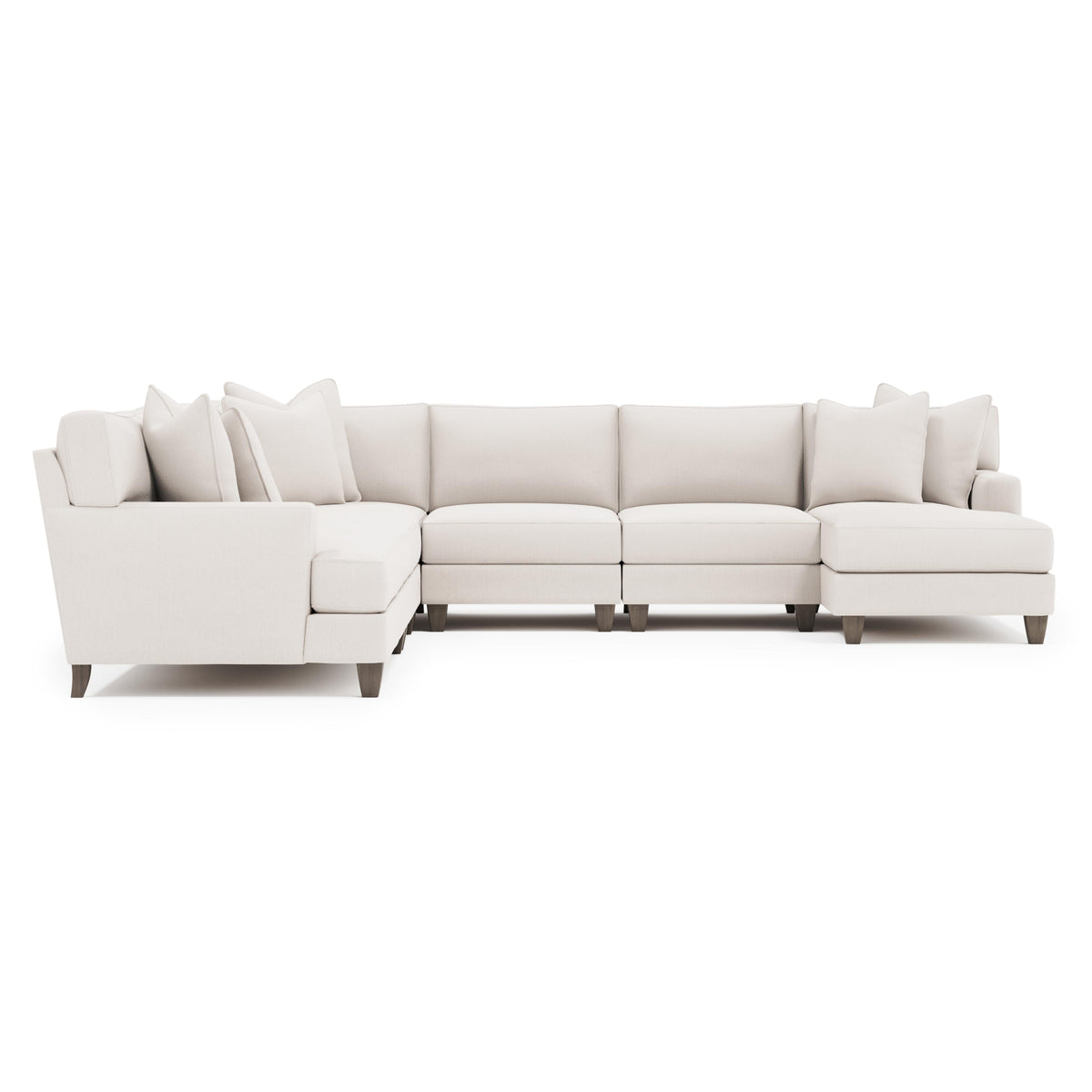 Mila Ivory Sectional - Ornate Home