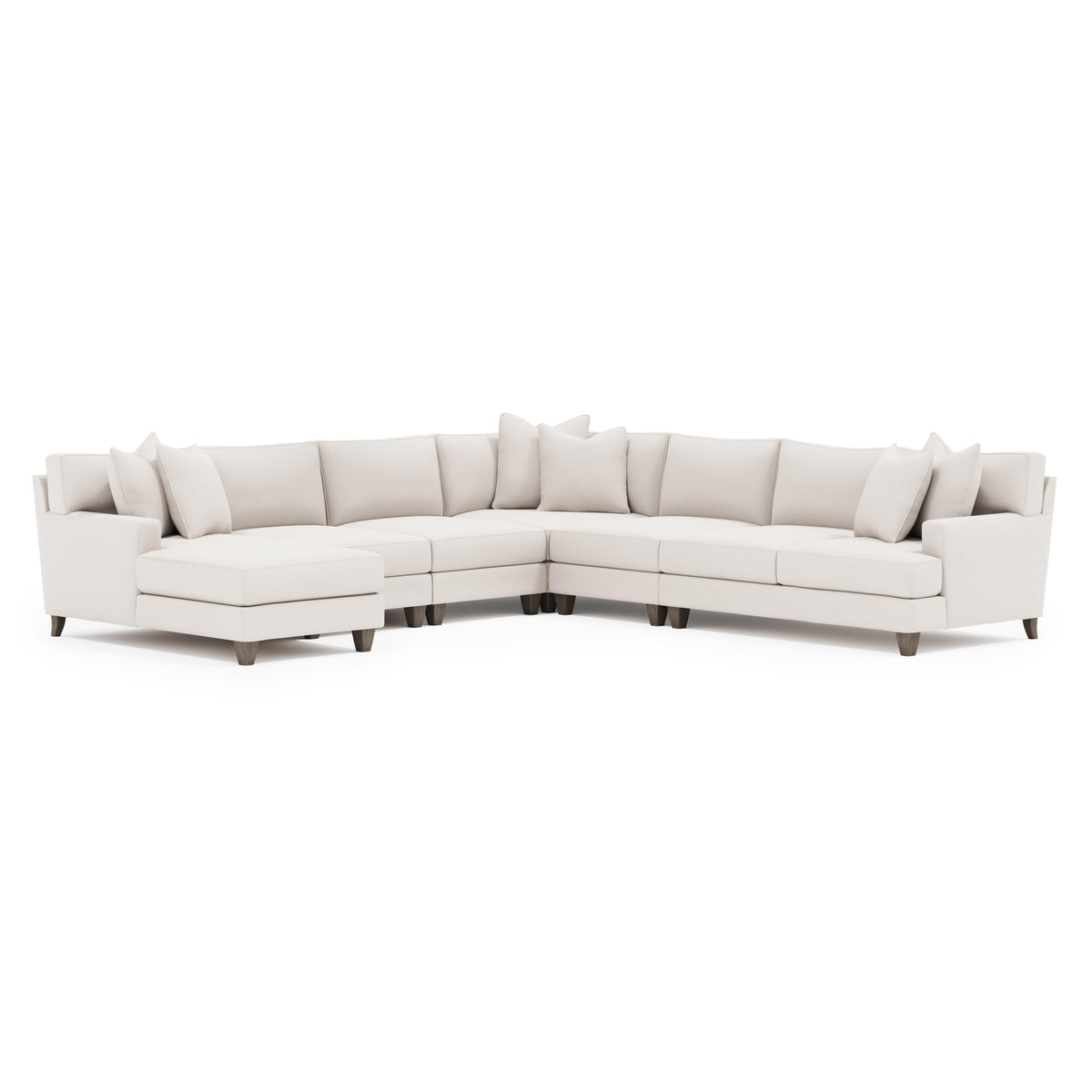 Mila Ivory Sectional - Ornate Home