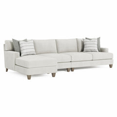 Mila Smoky Grey Sectional - Ornate Home