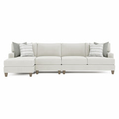 Mila Smoky Grey Sectional - Ornate Home