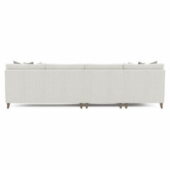 Mila Smoky Grey Sectional - Ornate Home