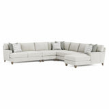 Mila Smoky Grey Sectional - Ornate Home