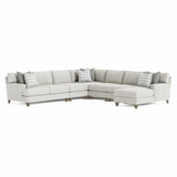 Mila Smoky Grey Sectional - Ornate Home