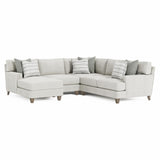 Mila Smoky Grey Sectional - Ornate Home