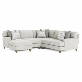 Mila Smoky Grey Sectional - Ornate Home