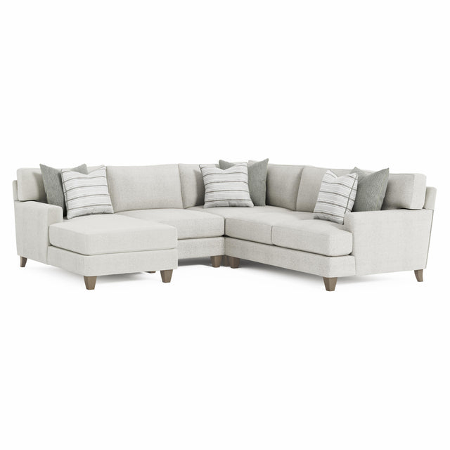 Mila Smoky Grey Sectional - Ornate Home