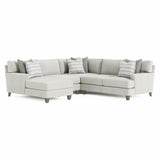 Mila Smoky Grey Sectional - Ornate Home