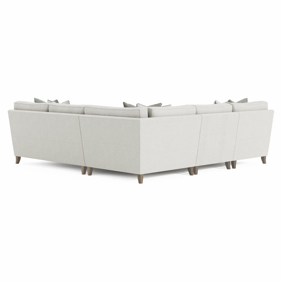 Mila Smoky Grey Sectional - Ornate Home
