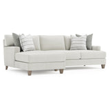 Mila Smoky Grey Sectional - Ornate Home