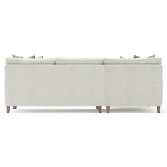 Mila Smoky Grey Sectional - Ornate Home