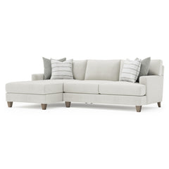 Mila Smoky Grey Sectional - Ornate Home