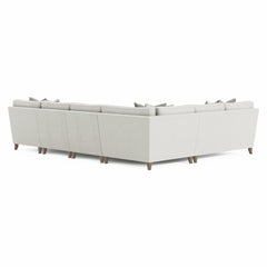 Mila Smoky Grey Sectional - Ornate Home