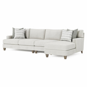 Mila Smoky Grey Sectional - Ornate Home