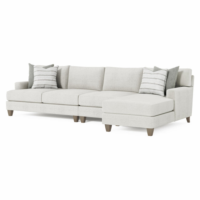 Mila Smoky Grey Sectional - Ornate Home