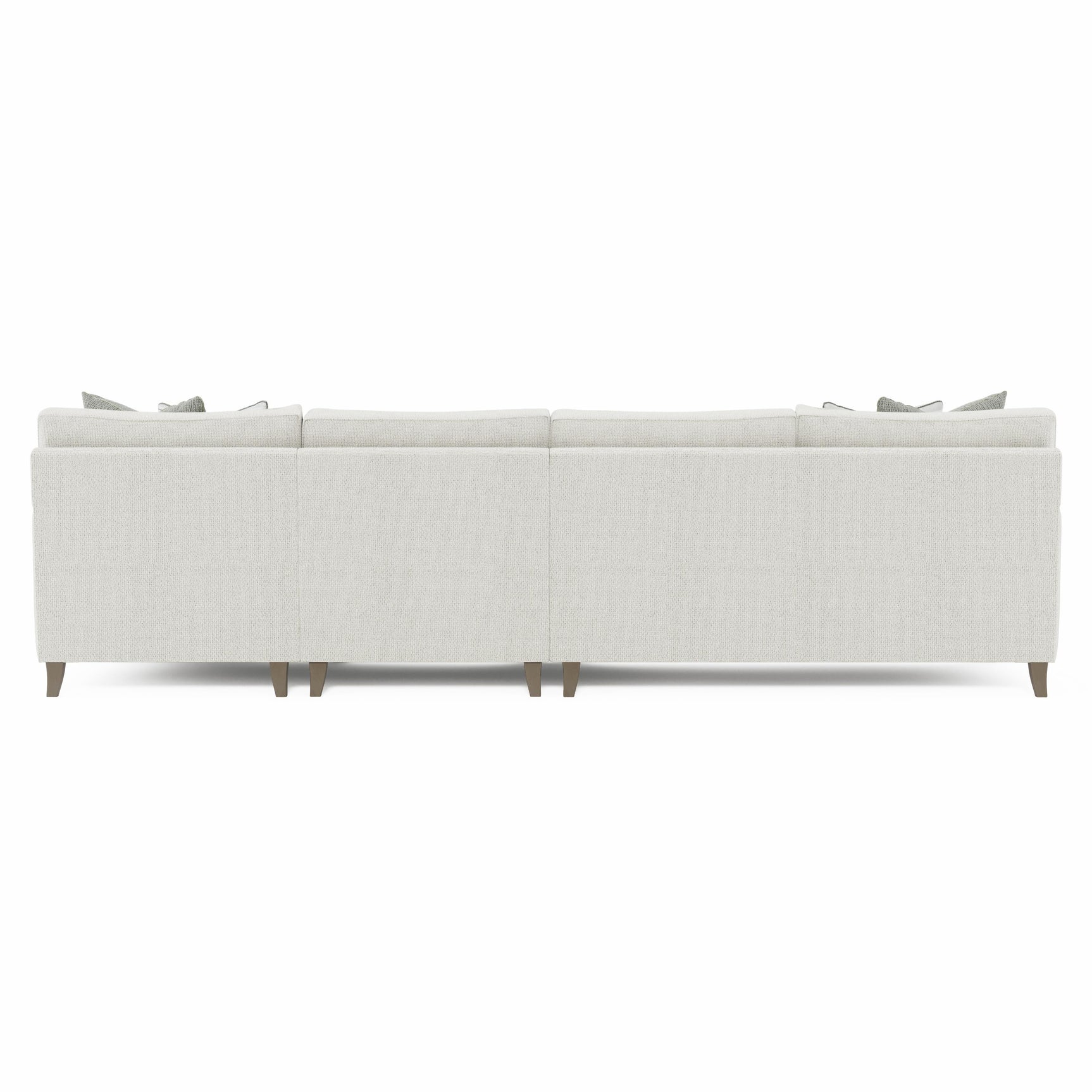 Mila Smoky Grey Sectional - Ornate Home