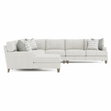 Mila Smoky Grey Sectional - Ornate Home