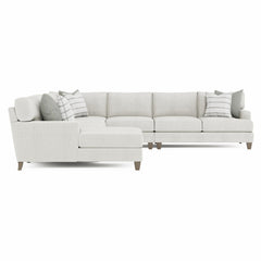 Mila Smoky Grey Sectional - Ornate Home