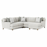 Mila Smoky Grey Sectional - Ornate Home